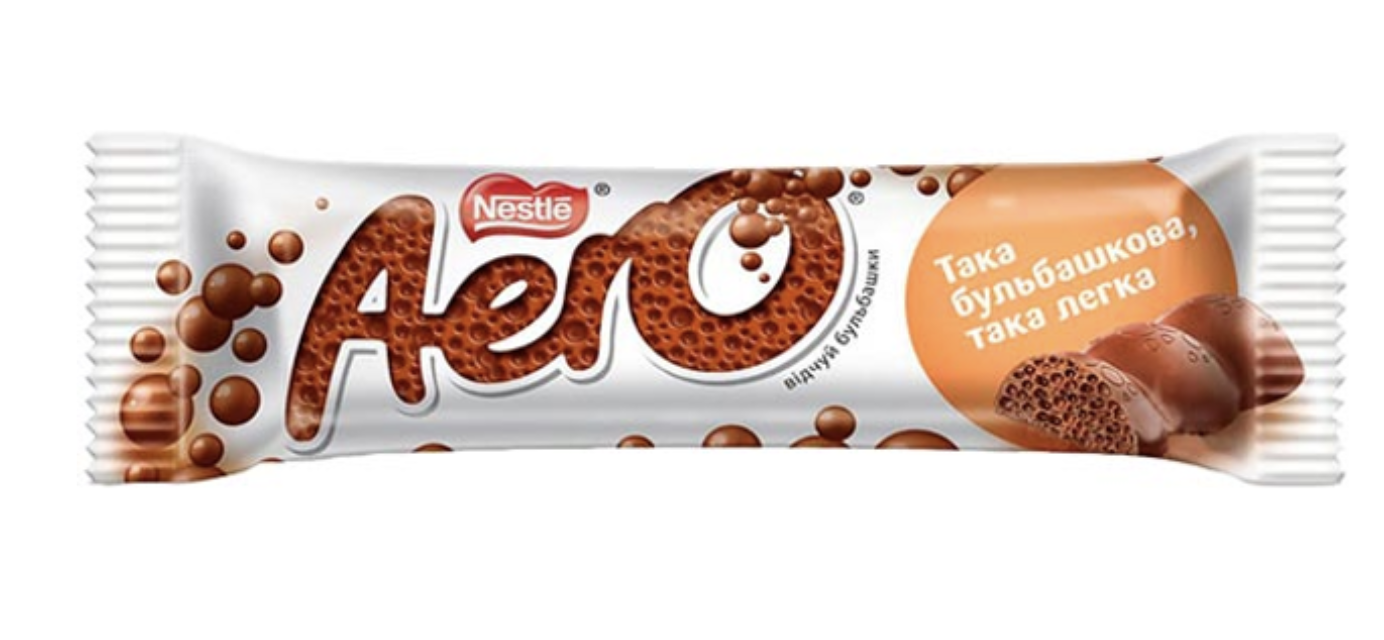 Шоколад молоч Аеро 30г